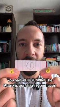 What if the Matrix just rewrote itself in your money favor?