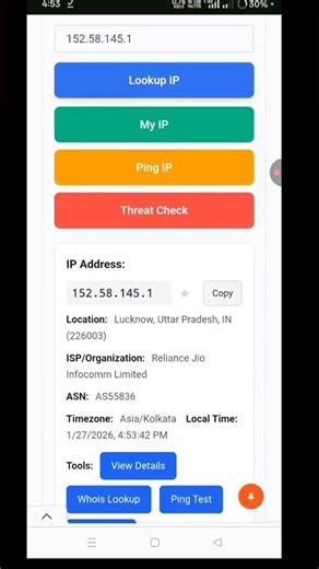 Open-source Advanced IP Address Information Gathering Tool - Free & Unlimited