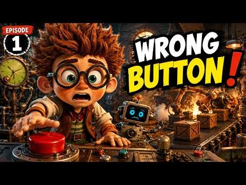 Tiko and the Wrong Button! 🔴 | Tiko — The Little Inventor | Episode 1
