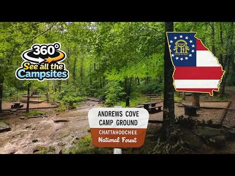 360° Drive Through Andrews Cove Campground Helen Georgia