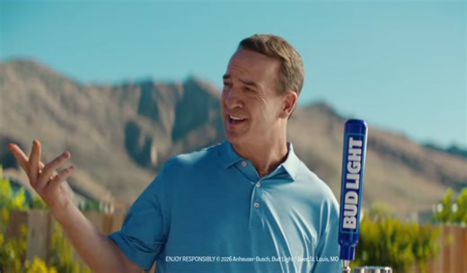 Peyton Manning stars in funny Bud Light commercial for USA's 250th anniversary