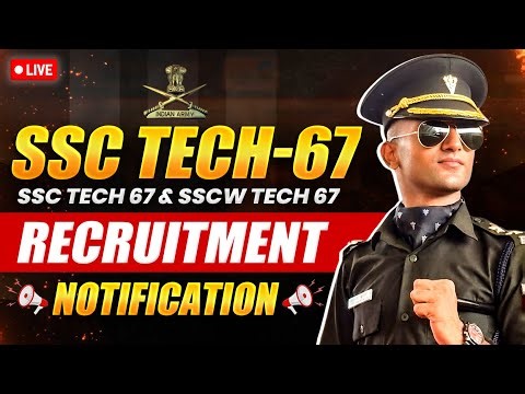 SSC (Tech)-67 Notification Out! Dates, & SSB Strategy for Men & Women 🚨 #ssctech #army