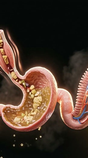 What Happens to Food After You Eat It? (Inside Your Body) #HumanBody #Digestion #Anatomy #facts