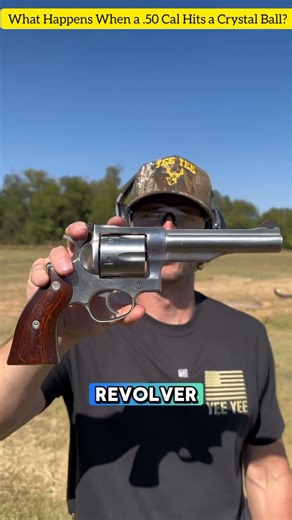 What Happens When a .50 Cal Hits a Crystal Ball?😱|