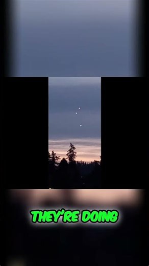 Mysterious Lights in the Night Sky: A Different Formation! #shorts