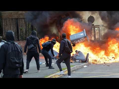‘DESTROYING YOUR TOWNS AND CITIES’: Europe’s protest violence sparks fears of organised unrest