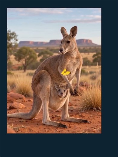 Kangaroo & Joey 🦘
