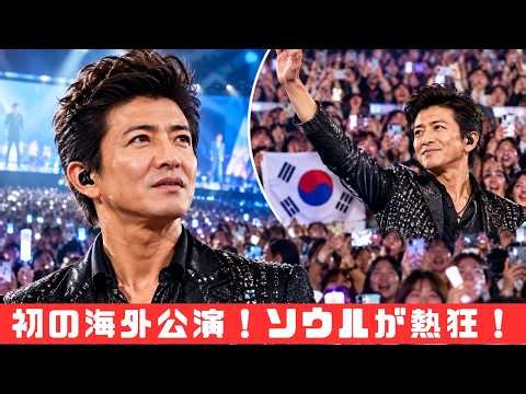 木村拓哉が韓国・ソウルへ！ソロ初の海外公演で22曲披露
