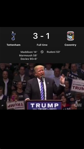 Tottenham vs Coventry highlights: Marmoush & Maddison goals