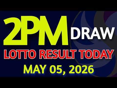 2pm Lotto Result Today May 05, 2026 Swertres Ez2 PCSO