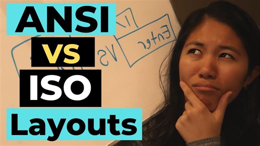 ANSI vs ISO keyboard layout: Which one is superior?
