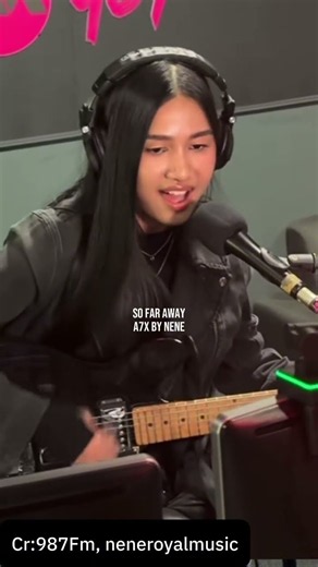 Nene x So far away A7X live987Fm #987FmSingapore #nene #เนเน่