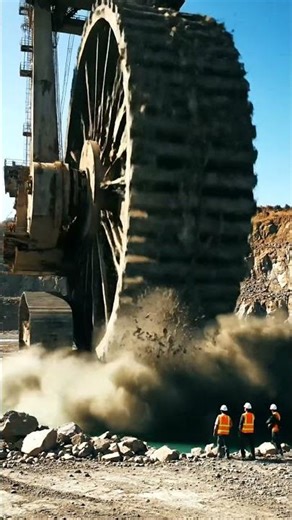 Giant Excavator Unleashes Raw Power! 💥