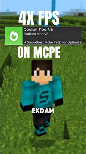 SODIUM CLIENT FOR MCPE! FPS BOOSTING TEXTURE PACKS FOR MINECRAFT POCKET/BEDROCK EDITION|