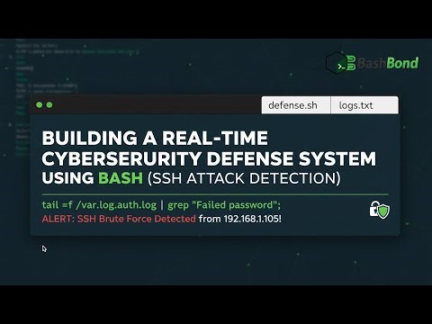 Building a Real-Time Cybersecurity Defense System Using Bash (SSH Attack Detection)