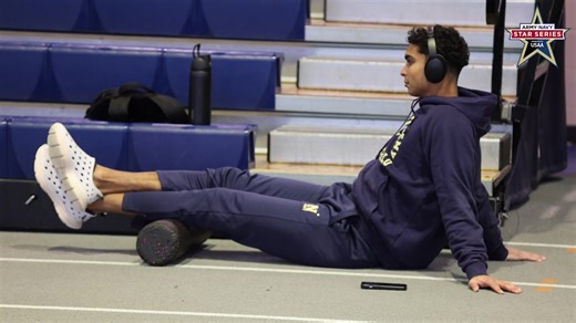 The Navy men's and women's indoor track and field teams eye a sixth-straight sweep of the Black Knights this Saturday. Hear from captains Nathan Kent and Jia Anderson ahead of meet day. The men begin at 11 a.m. this Saturday while the women begin at 2:30 p.m. | Navy Athletics