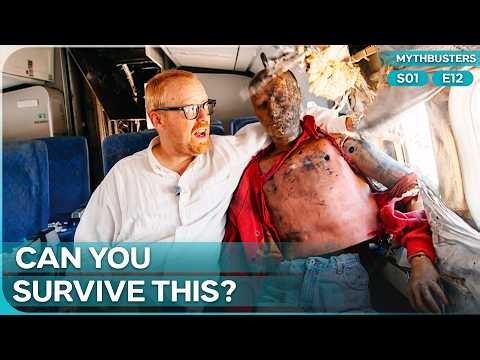 Testing if a Single Bullet Hole Can Destroy a Passenger Jet | Mythbusters Season 1 Episode 12