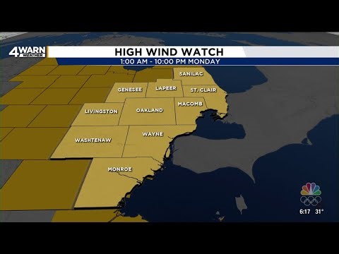 Metro Detroit Weather Forecast Update -- Dec. 27, 2025 at 6 p.m.