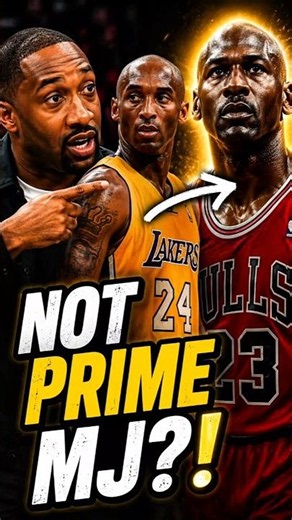 Gilbert Arenas: Kobe NEVER Copied Prime MJ?! 😳🐐 #shorts