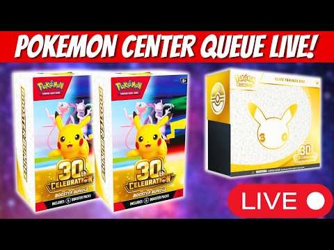 Pokemon Center Queue LIVE! More 30th Dropping?!