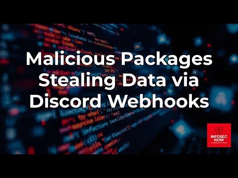 Malicious Packages Target Developers: Data Exfiltration via Discord