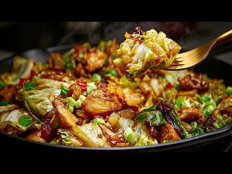 I cook Dirty cabbage like this! Such a simple, very tasty and Quick One-Pan Dinner ❗