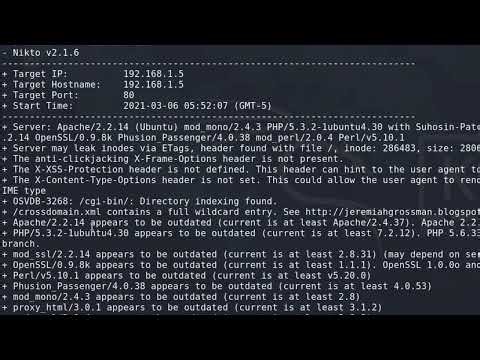 Nikto Tutorial 2025: Automated Web Vulnerability Scanning & Security Auditing