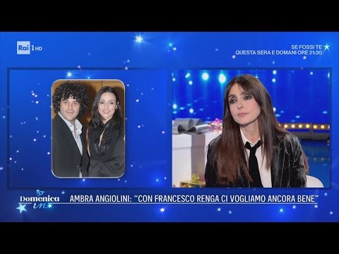 Ambra Angiolini: "Il mio rapporto con Francesco Renga" - Domenica In 28/12/2025