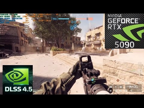Battlefield 6 Multiplayer 4K DLSS 4.5 Vanguard RTX 5090 AMD Ryzen 9 9950X3D Performance Benchmark