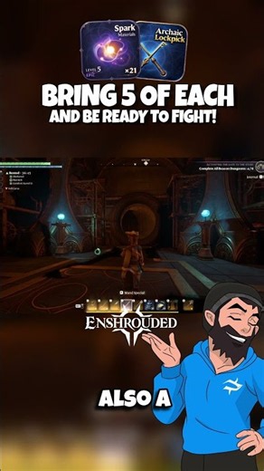 FASTEST Way to Beat the Nomad Highlands Dungeon in Enshrouded 1.0