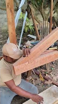 A trick for installing locking bolts #woodworking #carpenter