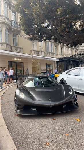 Koenigsegg jesko in Monaco 🇮🇩 #automobile #luxury #rich #koenigsegg #monaco