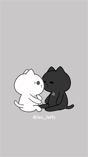 🤍🖤. . . . . #JenJeffy #JenandJeffy #Jen #Jeffy #animation #cartoon #animated #animationmeme #animatedshorts #animationart #characterdesign #cartoonnetwork #cat #cats #catlover #relationship #couple #couplegoals #relationshipgoals #boyfriend #girlfriend #relationshipmemes #couplecomedy #comedy #funny #memes #relatable #love #romance #couplelife
