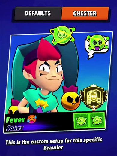 Chester With EVERY Fame Skin & Icon 🎭🔥 | Brawl Stars #brawlstars #shorts