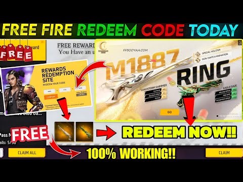 FREE FIRE REDEEM CODE TODAY 7 MARCH REDEEM CODE FREE FIRE | FF REDEEM CODE TODAY 7 MARCH