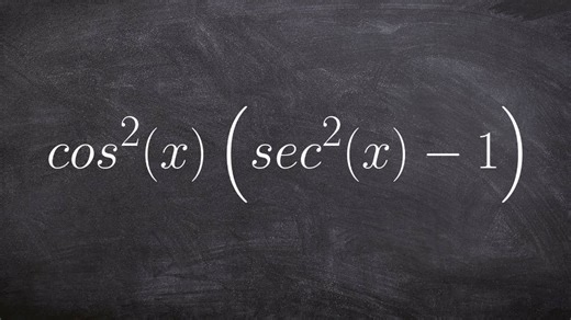 How to use the Pythagorean identities to simplify a trigonometric expression