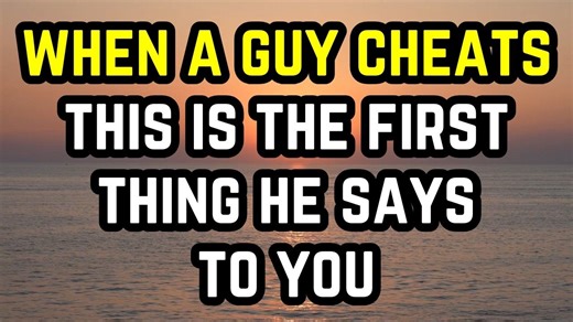 When A Guy Cheats, This Is The First Thing He Says To You... When a guy cheats, the first sign usually isn’t a confession—it’s a sentence that subtly makes you question your own intuition. If you’ve ever walked away from a conversation feeling off but couldn’t explain why, this video breaks down the exact phrases men use when they’re hiding something. These aren't just innocent words—they're often strategic emotional defenses, designed to distract, deflect, or disarm your suspicion. And once you