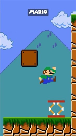 Everything Luigi Touches DISAPPEARS! 😱👻 #shorts