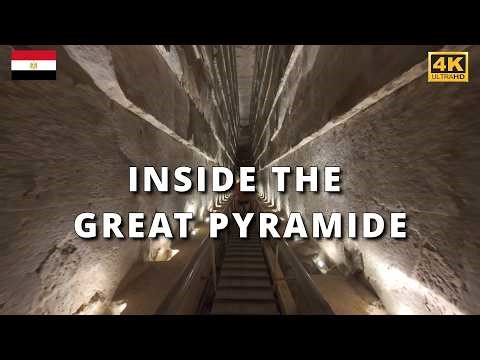 Full Tour Inside the Great Pyramid of Giza | Cheops (Khufu) | Cairo 4K