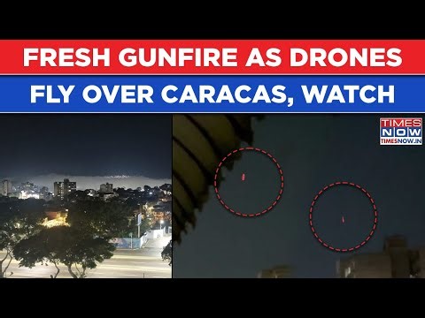 Venezuela: Gunfire Near President Palace As Drones Fly Over Caracas After Maduro Appears In US Court