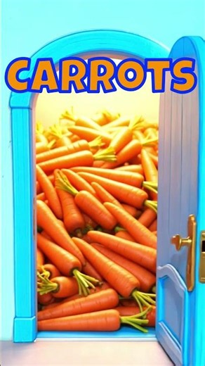 🍬🥕 Candy or Carrots? What’s Better for Your Teeth? 🦷✨ #kids #shorts