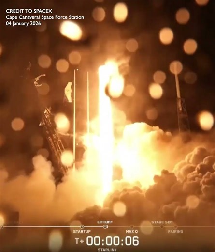 🚀 SpaceX’s Falcon 9 rocket launches 29 Starlink satellites to low-Earth orbit