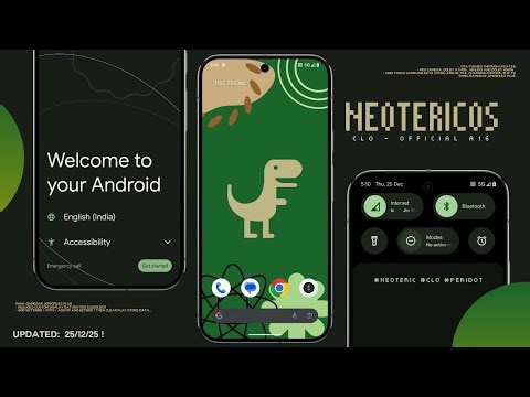 Neoteric CLO Official Android 16 ROM 🔥 Poco F6 (Peridot) Full Review & Flashing Guide