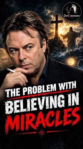 If we accept miracles without evidence, where does belief finally end? #christopherhitchens
