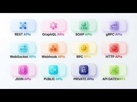 Every Type of API Simply Explained in 20 Minutes!