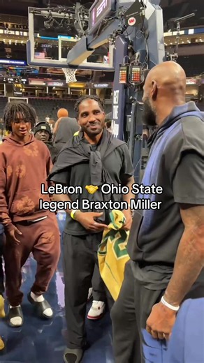 Two #Ohio legends 👑 #lebron #buckeyes #nba #cfb | braxton miller ohio state