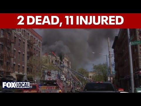 Bronx mixed-use building fire leaves 2 dead, 11 injured