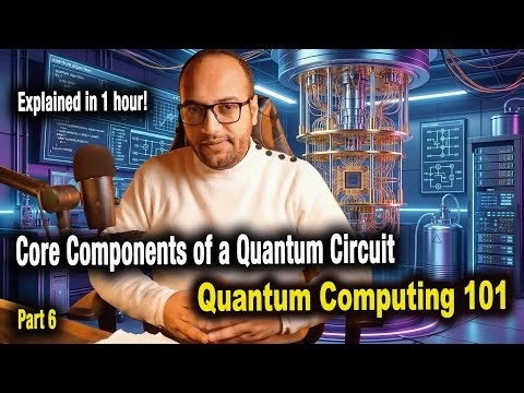 Core Components of a Quantum Circuit & Unitary Matrix | Part 6 | Quantum Computing 101 | Taha Selim