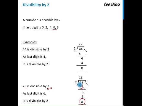 Chapter 5 Class 6 Maths - Ganita Prakash - Topic 12 - Divisibility Tests (With NCERT Questions)