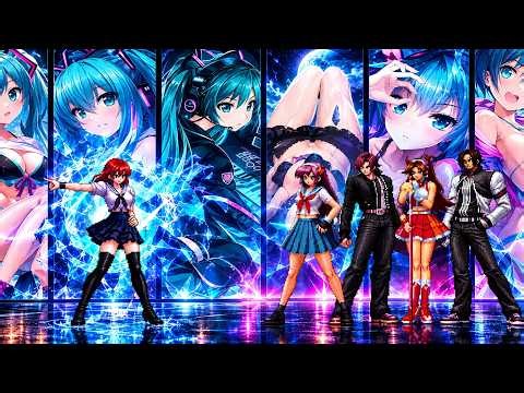 [KOF Mugen] Xue Luo Sheng vs Kyo and Athena Team